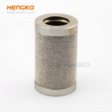 Tubo de filtro de metal poroso de aço inoxidável de alta qualidade Hengko tubo de filtro de metal poroso